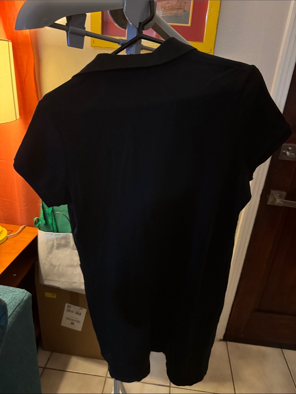 Ralph Lauren Black Polo Dress sz L - Picture 4 of 4